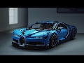 LEGO Technic 42083 Bugatti Chiron Sports Car Model - LEGO Technic Features and Functions Video