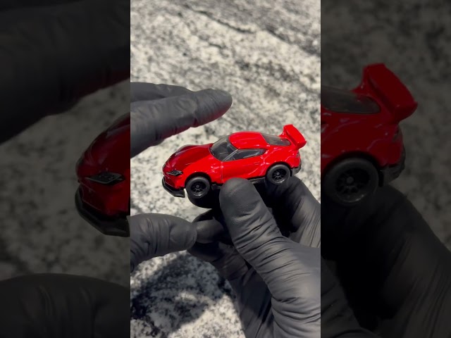 HOW TO CUSTOMIZE TOYOTA SUPRA #hotwheels #diy #custom #toyota #supra #cars class=