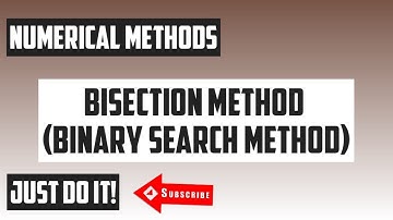 Bisection Method | Numerical Methods in urdu