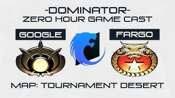 ZH - Google (Stealth) vs Fargo (Nuke) Game Cast