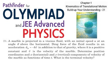 BYU-21 | Kinematics l Pathfinder l Solution | Physics l Olympiad | JEE Advanced