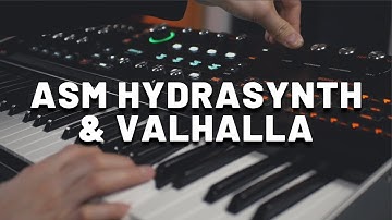 ASM Hydrasynth + Valhalla Supermassive | Ambient Soundscape Demo (No Talking)