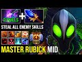 Amazing Master Rubick Mid Crazy Fast Spell Steal All Skills with Aghanim + Arcane Blink Dota 2 Guide