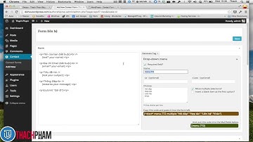 Tạo form liên hệ trong WordPress với Contact Form 7