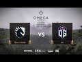 Team Liquid vs OG, OMEGA League: Europe, bo3, game 1 [Jam & Maelstorm]