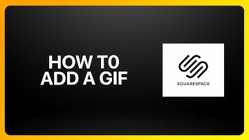 How To Add A Gif In Squarespace Tutorial