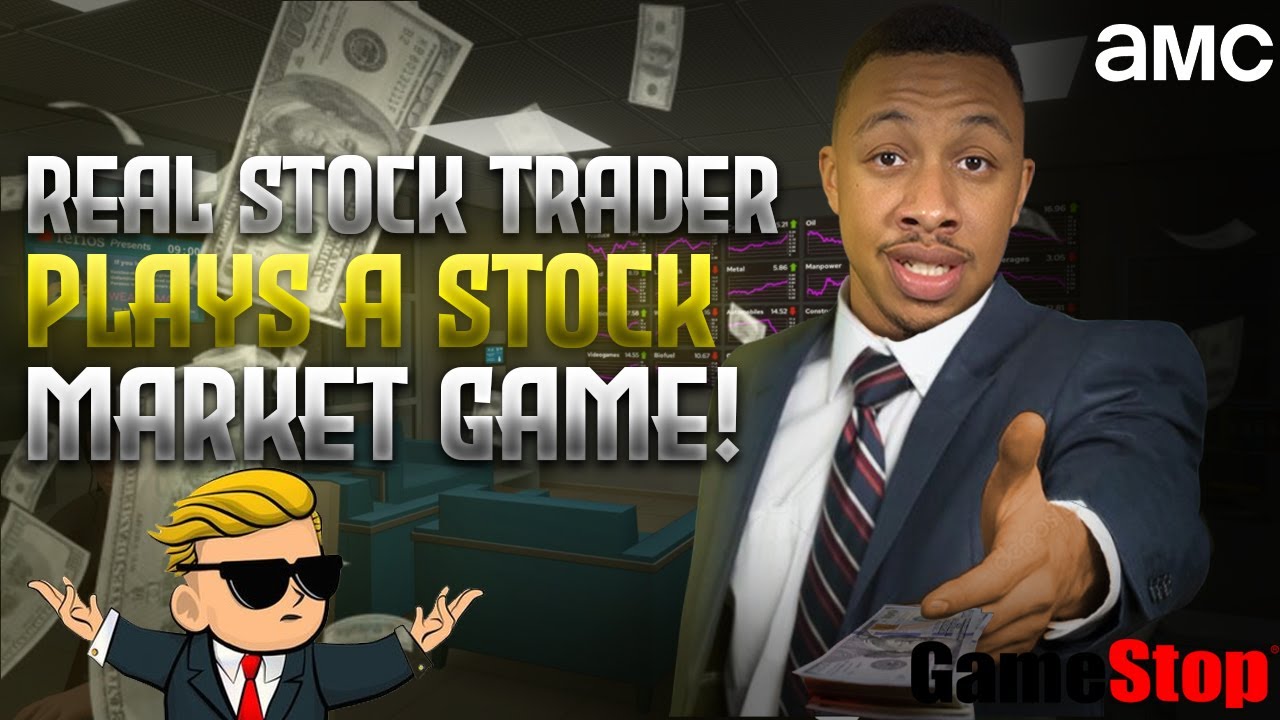 Professional Stock Broker Plays A Stock Simulating Game The Invisible