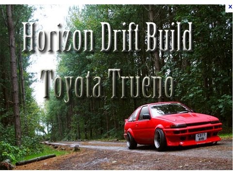 toyota trueno drift setup forza 4 #4