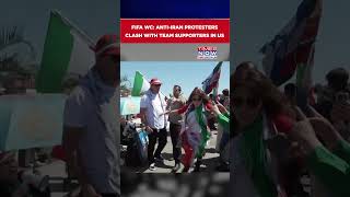 Fifa World Cup Protest Turns Violent In Us Anti-Iran Protesters Clash With Team Supporters