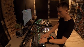 Techno Sunday Session 008  // Roland Mx1, Tr8s, Tb-3, System1, Ableton push2