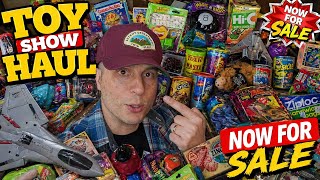 Play video: Rare Action Figures - Mega HAUL from CHICAGO Toy Show * FOR SALE *