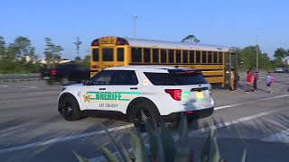 "Lives at stake": Deputies crack down on drivers going past stopped school buses