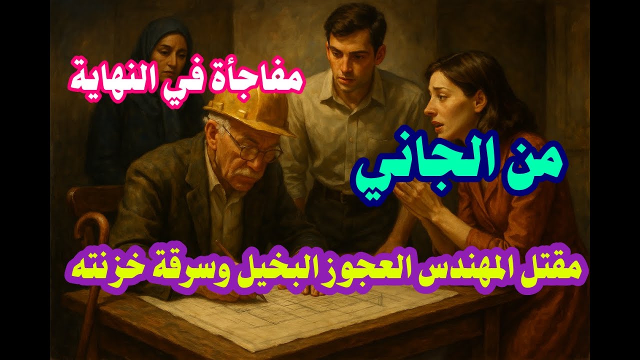 من الجاني حل لغز مقتل المهندس العجوز البخيل وسرقة خزنته والجاني هيصدمك فعلا