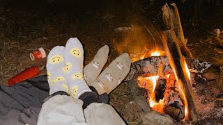 Cold weather camping in Baguio City | Relaxing camping 🏕️ 🥶😱