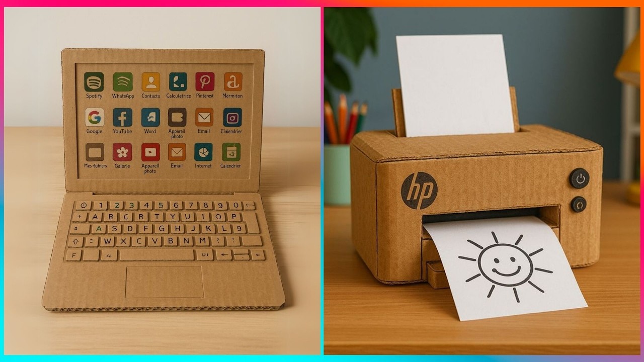 Творческие Идеи из Картона для Лета, Когда Скучно