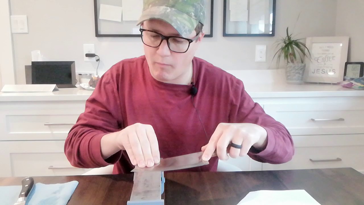 Before and After Sharpening 3 Goodwill Knife YouTube