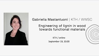 Defense of doctoral thesis – Gabriella Mastantuoni, KTH | WWSC 230919