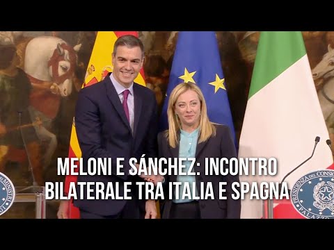 Meloni incontra Sánchez: convergenze tra Italia e Spagna per riformare il Patto di Stabilità e Cre