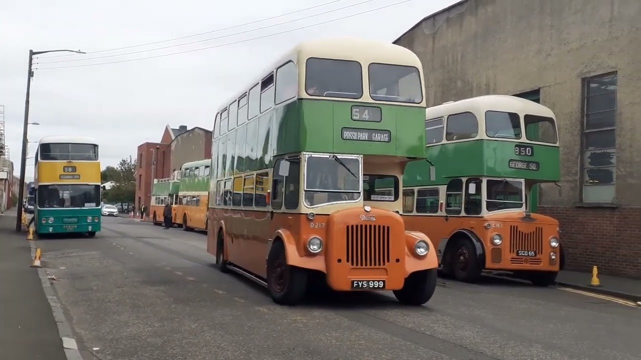 Buses at GVVT Bridgeton's Open Weekend 2025