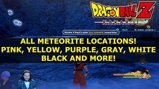 Dragon Ball Z Kakarot How To Get All Meteorite | Gray, White, Black  | DBZ Guide | Where are they?
