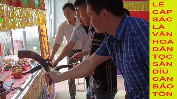 Cấp sắc  dài 2 ngày 1 đêm, trong quá trình làm thủ tục rất dài và ý nghĩa khác nhau - Thu Hiền 1993