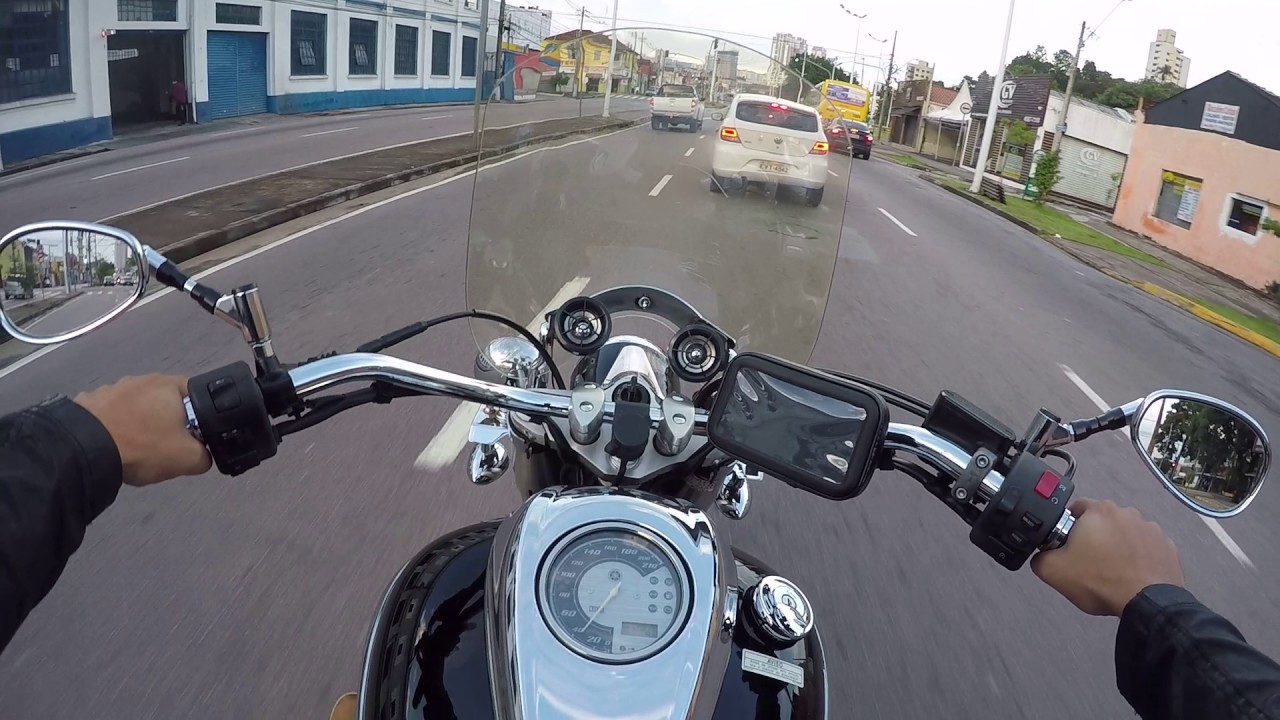 Falando um pouco sobre a MidNight 950 part2 , transmissão por correia - Fabinho na Estrada