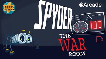 Spyder: The War Room + All Sticker , Apple Arcade Walkthrough