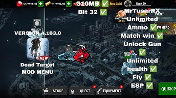 [NEW] Dead Target VERSION 4.163.0 MOD MENU