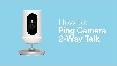How to: Vivint Indoor Camera 2-Way Talk