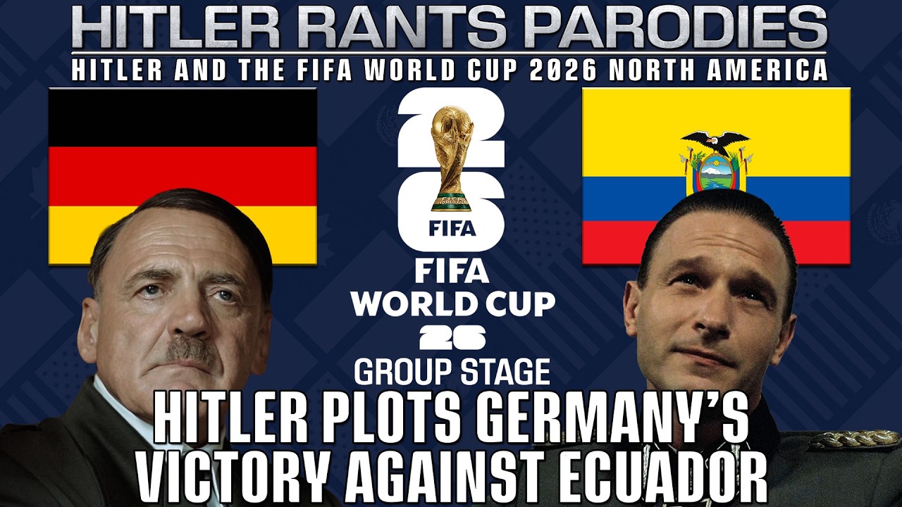 Hitler plots Germany’s victory against Ecuador