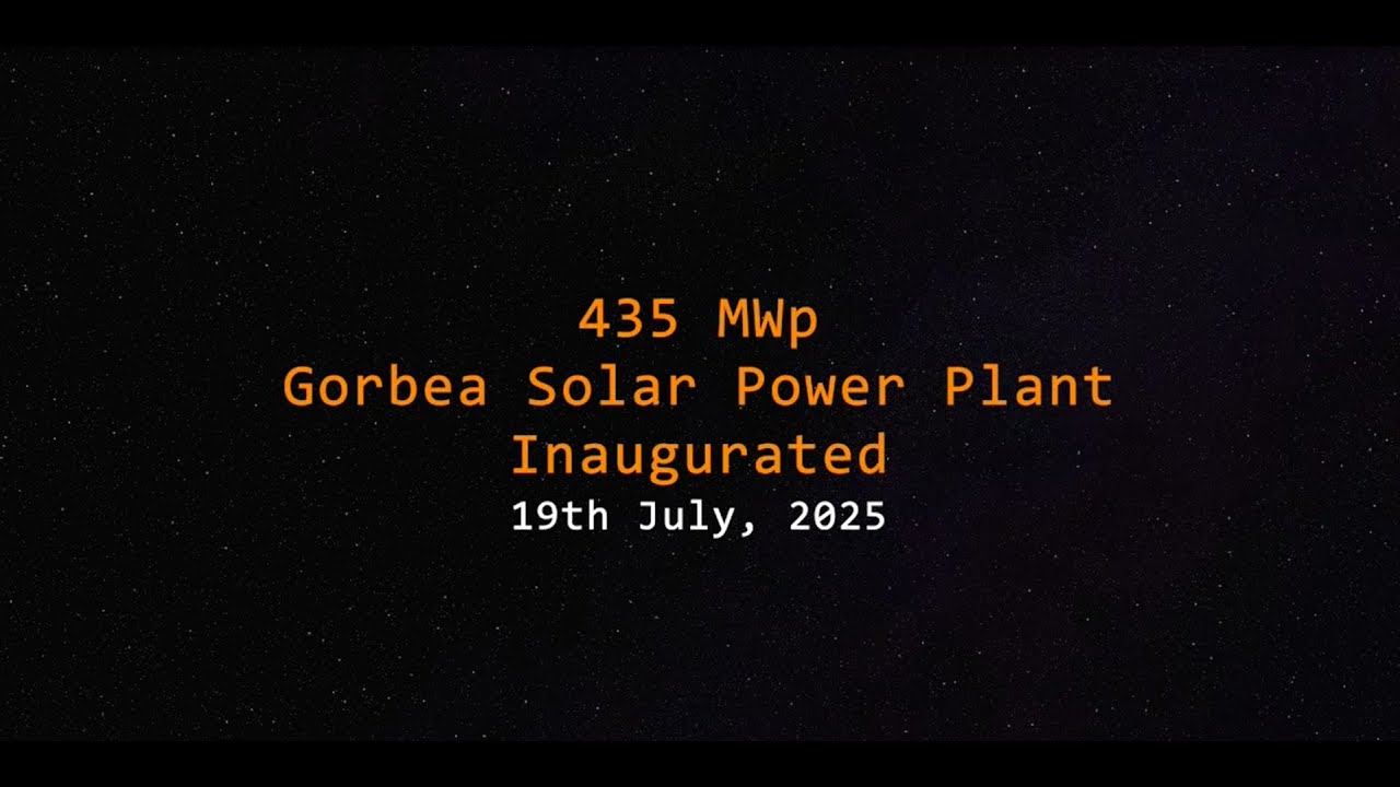 Gorbea Solar Power Plant Inauguration