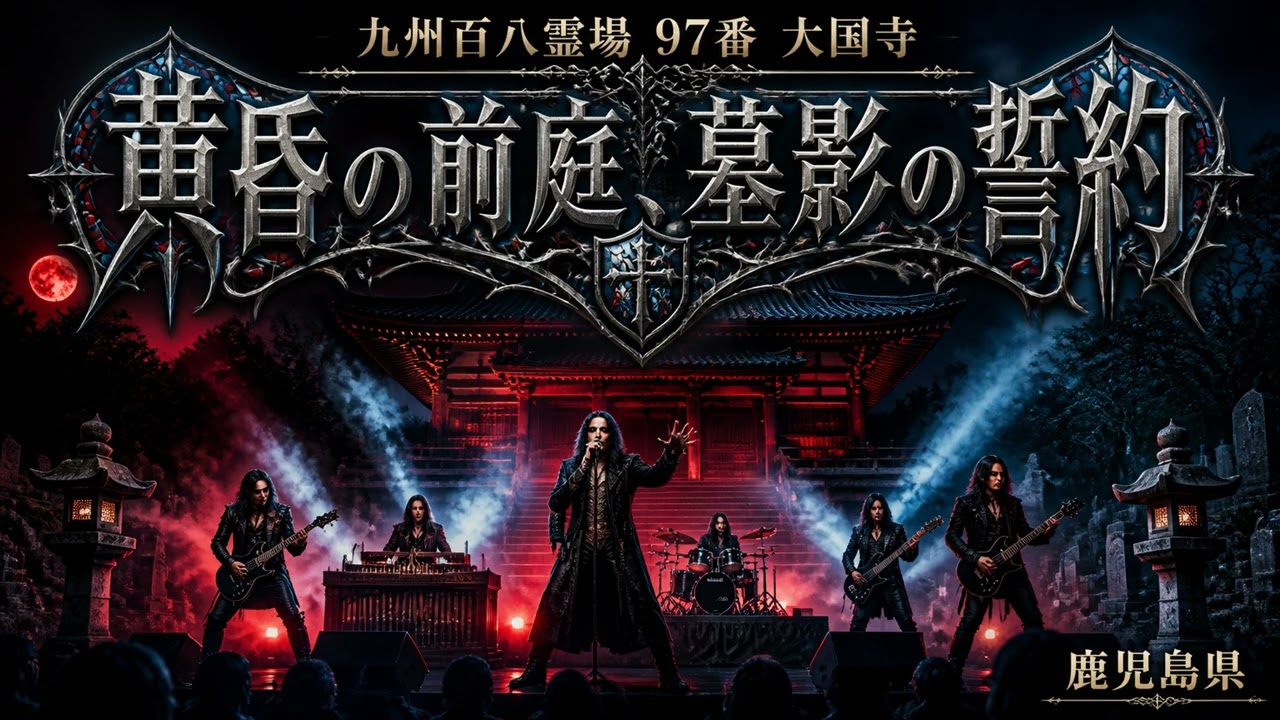 九州百八霊場 97番 / ゴシックメタル】漆黒で神秘と闇の巡礼気分に