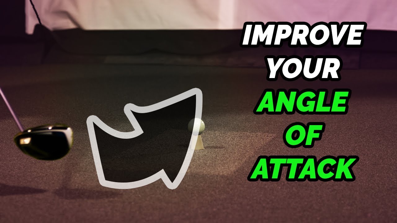 At Home Golf: Improve Your Angle of Attack - YouTube