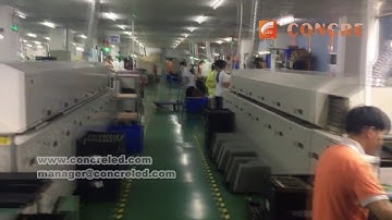SMD LED Display Production Workshop CONCRE