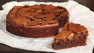 Flourless Chocolate Crinkle Cake | Gluten Free | How Tasty Channel