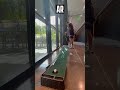 LeBron and the Lakers versus the Putting Challenge ⛳️ #golf