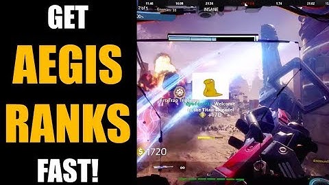 The Best Way to Get Aegis Ranks in Titanfall 2 (My Advice) + SOLO Insane Frontier Defense