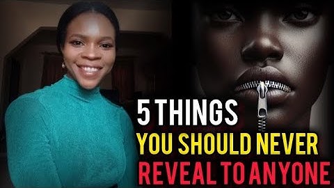 BEWARE OF MONITORING SPIRITS‼️NEVER SHARE THESE 5 THINGS WITH ANYONE ⚠️⚠️