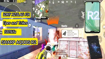sony xz3 and sharp aquos r2 lag fix aftar new updat