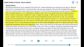 Darren Altman From Britains Got Talent Talks About Nancy Wolfson Voice Over Coach