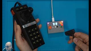 Atari 5200 Stick Controller on your PC, Mac, Linux, laptop, Phone via iCode Duo Ultimate USB Adapter
