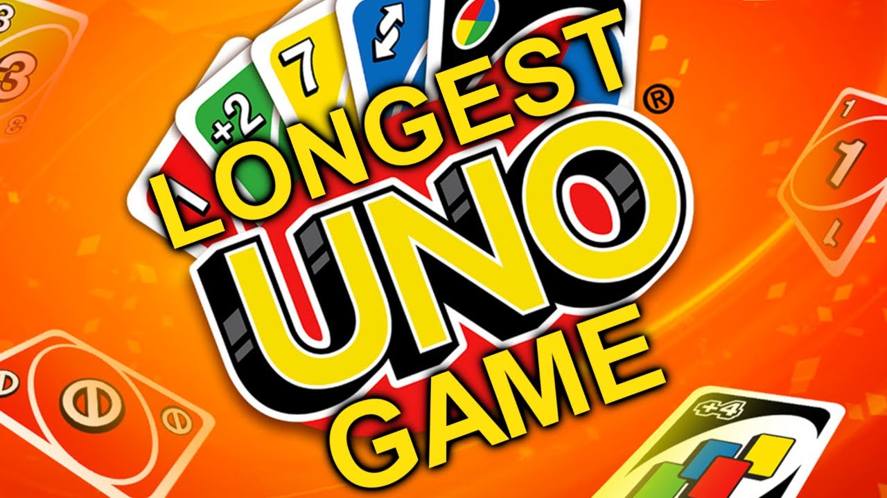 The World's Longest Game of Uno YouTube
