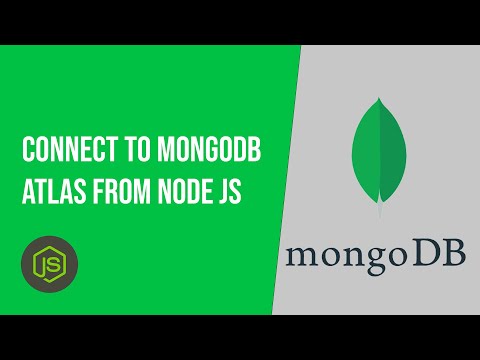 Login Atlas MongoDB and Connect with NodeJS