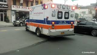 Heavy (Code 3) Response  Presbyterian Ambulance Brooklyn NY.
