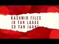 Kashmir files  vishal bagh