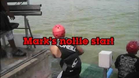Wakeboard nollie start