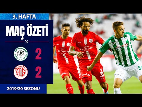 ÖZET: Konyaspor 2-2 Antalyaspor | 3. Hafta - 2019/20