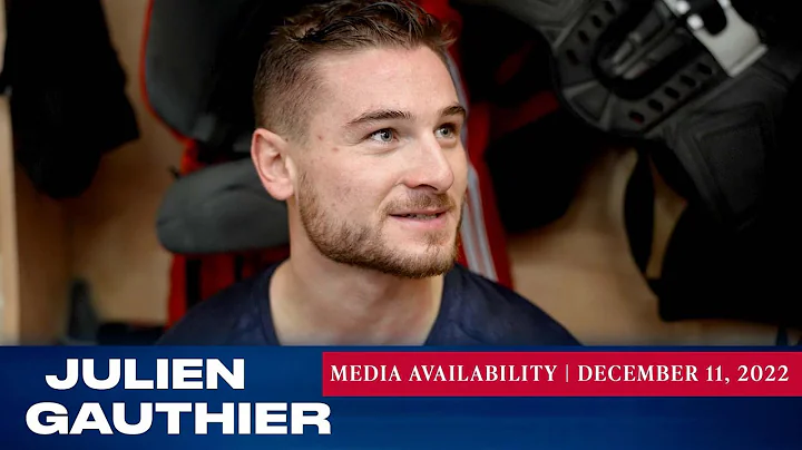 New York Rangers: Julien Gauthier Media Availabili...