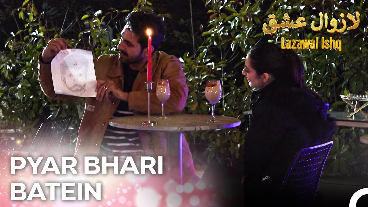 Candle Light Main Romantic Waqt Guzaarne Wala Couple  -  Episode 88 | Lazawal Ishq - لازوال