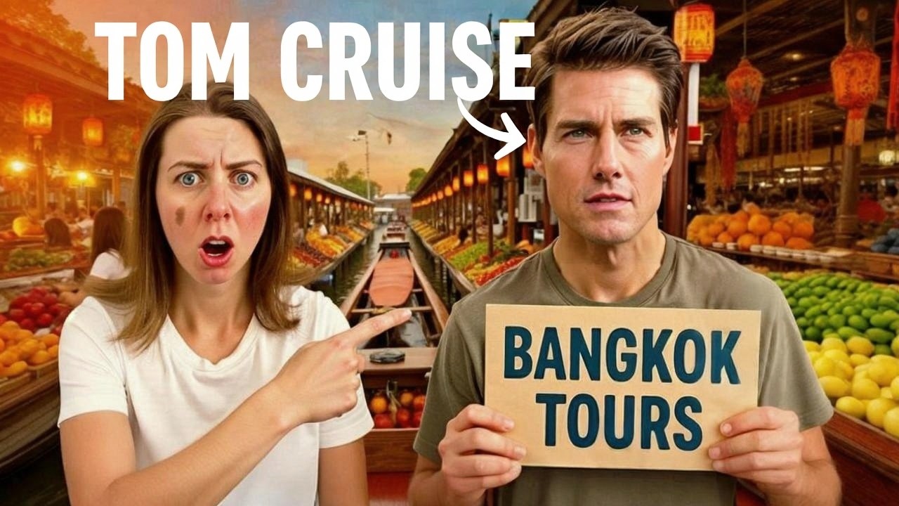 Bangkok Floating & Train Markets 🇹🇭 | Featuring Tom (Cruise)